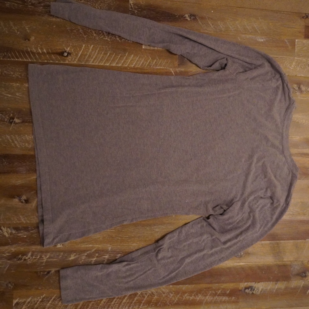 Gray Beyond Scrubs Long Sleeve under scrub Top